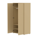 SAGA Wardrobe, 2 door, Sand with grooves WARDROBE ACTIVE flexa-com.myshopify.com
