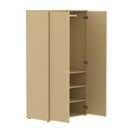 SAGA Wardrobe, 2 door, Sand with grooves WARDROBE _badge_bestseller flexa-com.myshopify.com