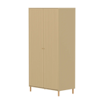 SAGA Wardrobe, 2 door, Sand with grooves WARDROBE _badge_bestseller flexa-com.myshopify.com