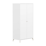 SAGA Wardrobe, 2 door, White WARDROBE ACTIVE flexa-com.myshopify.com