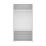 SAGA Wardrobe, 2 door, White WARDROBE ACTIVE flexa-com.myshopify.com