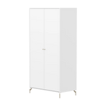 SAGA Wardrobe, 2 door, White WARDROBE ACTIVE flexa-com.myshopify.com