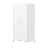 SAGA Wardrobe, 2 door, White WARDROBE ACTIVE flexa-com.myshopify.com
