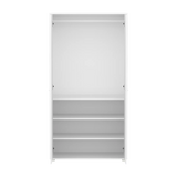 SAGA Wardrobe, 2 door, White WARDROBE ACTIVE flexa-com.myshopify.com