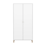 SAGA Wardrobe, 2 door, White WARDROBE ACTIVE flexa-com.myshopify.com