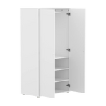 SAGA Wardrobe, 2 door, White WARDROBE ACTIVE flexa-com.myshopify.com