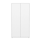 SAGA Wardrobe, 2 door, White with grooves WARDROBE ACTIVE flexa-com.myshopify.com