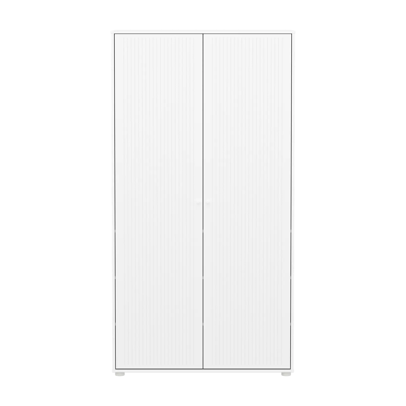 SAGA Wardrobe, 2 door, White with grooves WARDROBE ACTIVE flexa-com.myshopify.com