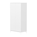 SAGA Wardrobe, 2 door, White with grooves WARDROBE ACTIVE flexa-com.myshopify.com