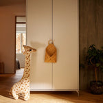 SAGA Wardrobe, 2 door, White with grooves WARDROBE ACTIVE flexa-com.myshopify.com