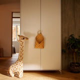 SAGA Wardrobe, 2 door, White with grooves WARDROBE ACTIVE flexa-com.myshopify.com