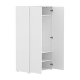 SAGA Wardrobe, 2 door, White with grooves WARDROBE ACTIVE flexa-com.myshopify.com