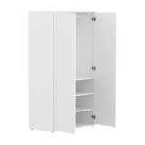 SAGA Wardrobe, 2 door, White with grooves WARDROBE ACTIVE flexa-com.myshopify.com
