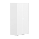 SAGA Wardrobe, 2 door, White with grooves WARDROBE ACTIVE flexa-com.myshopify.com