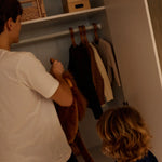 SAGA Wardrobe, 2 door, White with grooves WARDROBE ACTIVE flexa-com.myshopify.com