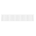 FLEXA Safety Rail, 1/2, WHITE, Grooves for Slide, view 3
