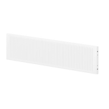 FLEXA Safety Rail, 1/2, WHITE, Grooves for Slide