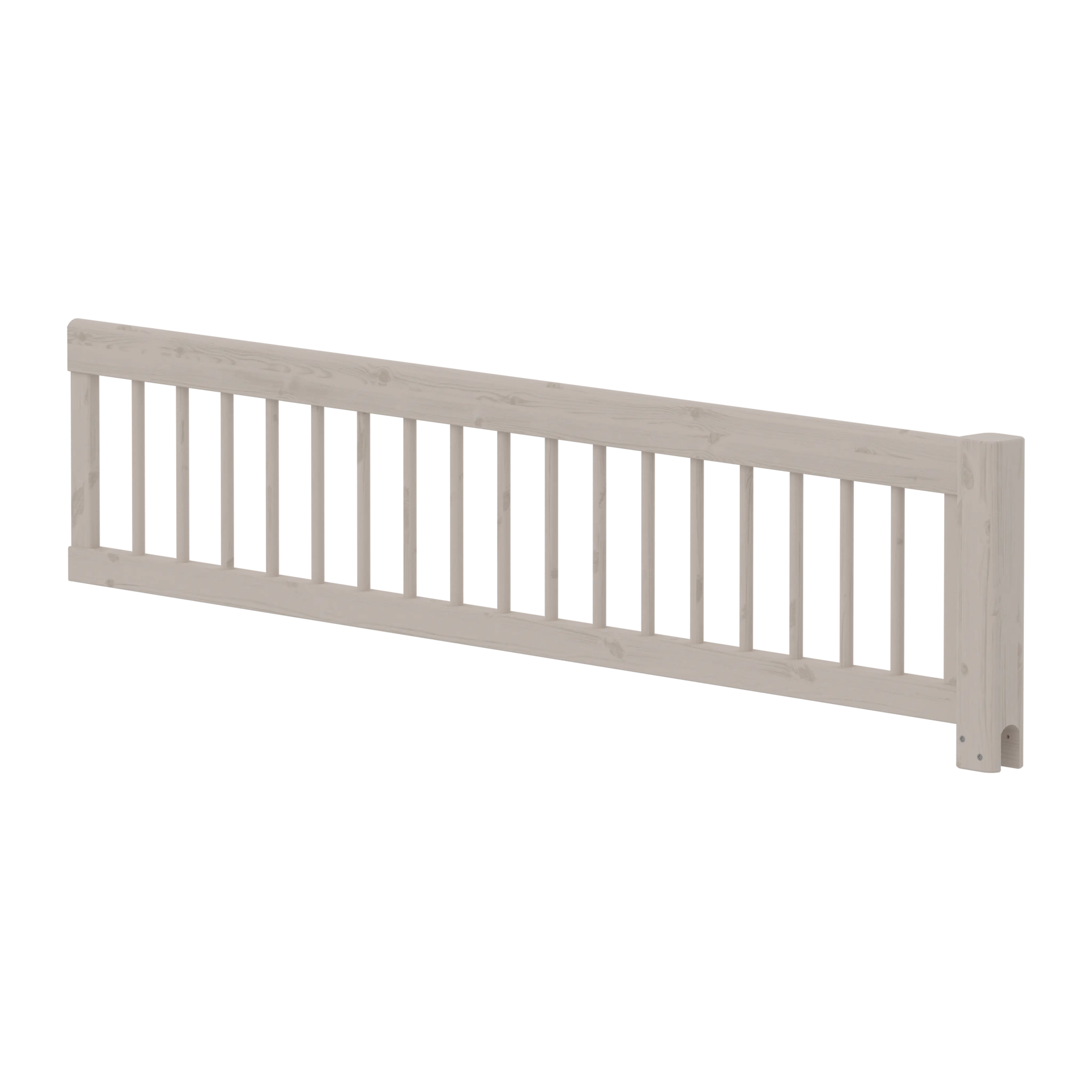 FLEXA Safety Rail, 3/4, Grey, Assembled