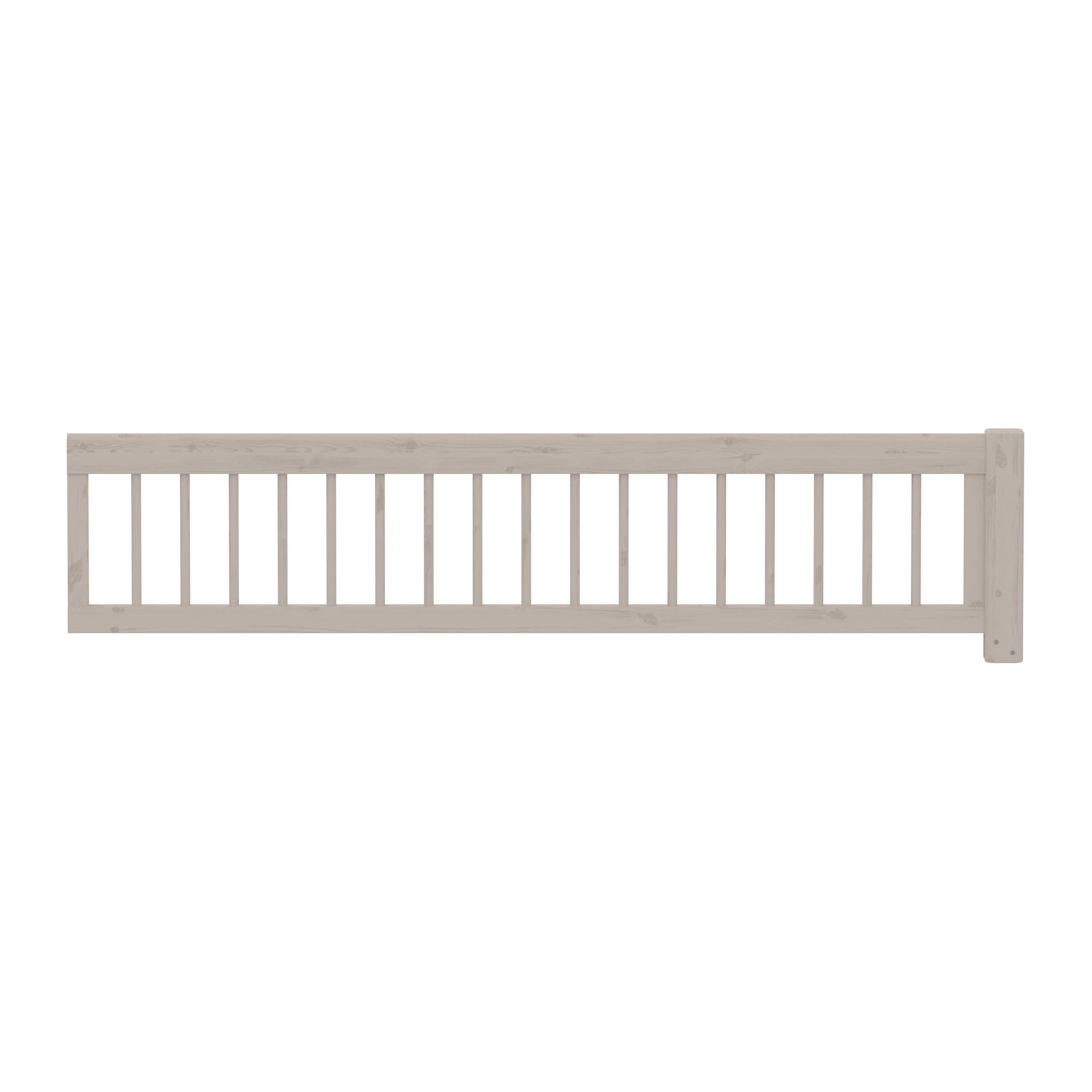 FLEXA Safety Rail, 3/4, Grey, Assembled, view 2