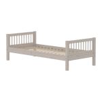 Single Bed, 90x200 cm, Grey SINGLE_BED 200 flexa-com.myshopify.com