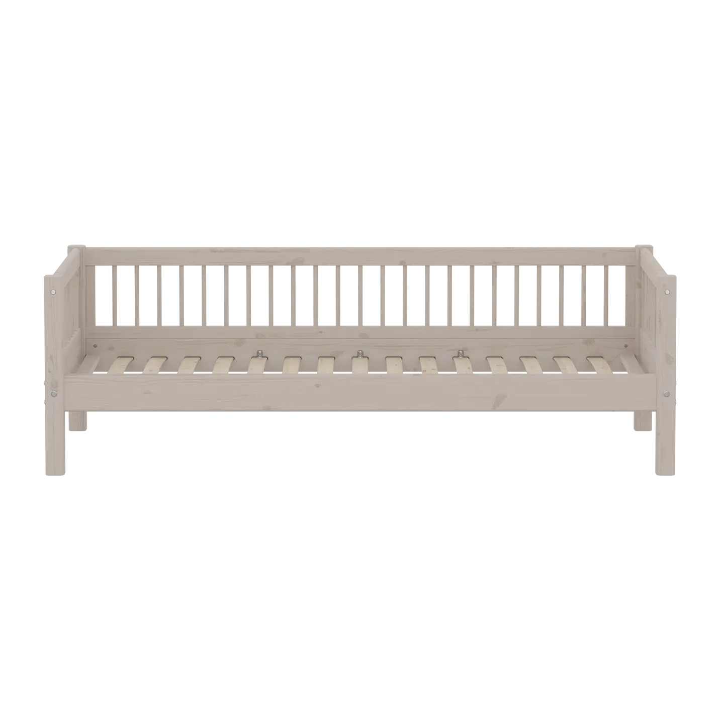 Single Bed, 90x200 cm, Grey SINGLE_BED 200 flexa-com.myshopify.com