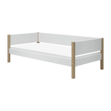 Single Bed, 90x200 cm, White/Oak SINGLE_BED 200 flexa-com.myshopify.com