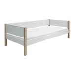 Single Bed, 90x200 cm, White/Oak SINGLE_BED 200 flexa-com.myshopify.com