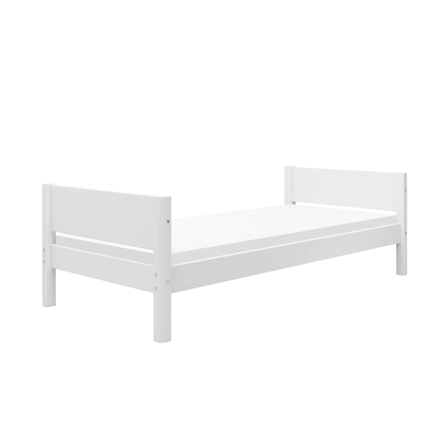 Single Bed, 90x200 cm, White SINGLE_BED 200 flexa-com.myshopify.com