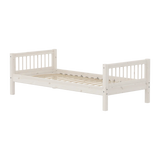 Single Bed, 90x200 cm, White SINGLE_BED 200 flexa-com.myshopify.com