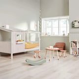 Single Bed with 1/2 House, Ladder, 90x200 cm, White SINGLE_BED 200 flexa-com.myshopify.com