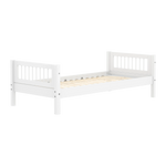 Single Bed with Crossbars, 90x200 cm, White SINGLE_BED 200 flexa-com.myshopify.com