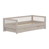 Single Bed with Guest Bed, 90x200 cm, Grey SINGLE_BED 200 flexa-com.myshopify.com