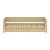 Single Bed with Pull-out Bed, 90x200 cm, Sand SINGLE_BED 200 flexa-com.myshopify.com