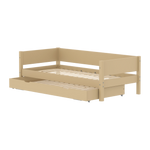 Single Bed with Pull-out Bed, 90x200 cm, Sand SINGLE_BED 200 flexa-com.myshopify.com