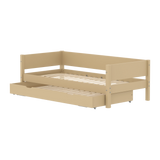 Single Bed with Pull-out Bed, 90x200 cm, Sand SINGLE_BED 200 flexa-com.myshopify.com