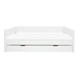 Single Bed with Pull-out Bed, 90x200 cm, White SINGLE_BED 200 flexa-com.myshopify.com