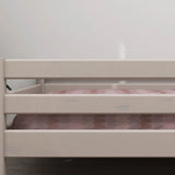 Single Bed with Safety Rail, 90x200 cm, Grey SINGLE_BED 200 flexa-com.myshopify.com