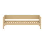 Single Bed with Safety Rail, 90x200 cm, Sand SINGLE_BED 200 flexa-com.myshopify.com