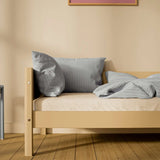 Single Bed with Safety Rail, 90x200 cm, Sand SINGLE_BED 200 flexa-com.myshopify.com