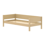 Single Bed with Safety Rail, 90x200 cm, Sand SINGLE_BED 200 flexa-com.myshopify.com