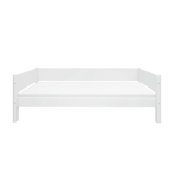 Single Bed with Safety Rail, 90x200 cm, White SINGLE_BED 200 flexa-com.myshopify.com