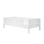Single Bed with Safety Rail, 90x200 cm, White SINGLE_BED 200 flexa-com.myshopify.com