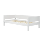 Single Bed with Safety Rail, 90x200 cm, White SINGLE_BED 200 flexa-com.myshopify.com