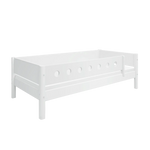 Single Bed with Safety Rail, 90x200 cm, White SINGLE_BED 200 flexa-com.myshopify.com