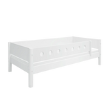 Single Bed with Safety Rail, 90x200 cm, White SINGLE_BED 200 flexa-com.myshopify.com