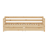 Single Bed with Storage, 90x200 cm, Pine SINGLE_BED 200 flexa-com.myshopify.com