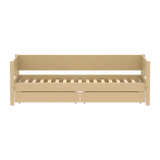 Single Bed with Storage, 90x200 cm, Sand SINGLE_BED 200 flexa-com.myshopify.com