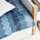 Single Bed with Storage, 90x200 cm, White/Oak SINGLE_BED 200 flexa-com.myshopify.com