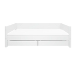 Single Bed with Storage, 90x200 cm, White SINGLE_BED 200 flexa-com.myshopify.com