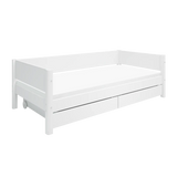 Single Bed with Storage, 90x200 cm, White SINGLE_BED 200 flexa-com.myshopify.com